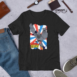 Shirt - The Iron Giant, film di fantascienza d'animazione americano del 1999 della Warner Bros. Basato sul romanzo del 1968 di Ted Hughes. V5