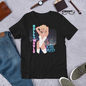 Shirt - Cool World, film americano di fantasia e commedia animata del 1992, di Ralph Bakshi. Kim Basinger, Gabriel Byrne e Brad Pitt. V3