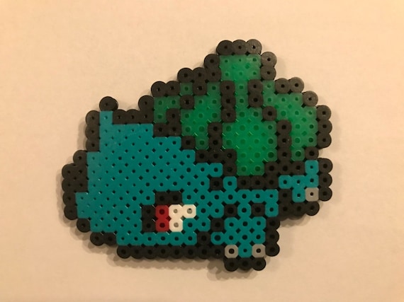 figura bulbasaur pokemon hama beads perler pvc - Acheter Autres figurines  en caoutchouc et PVC sur todocoleccion