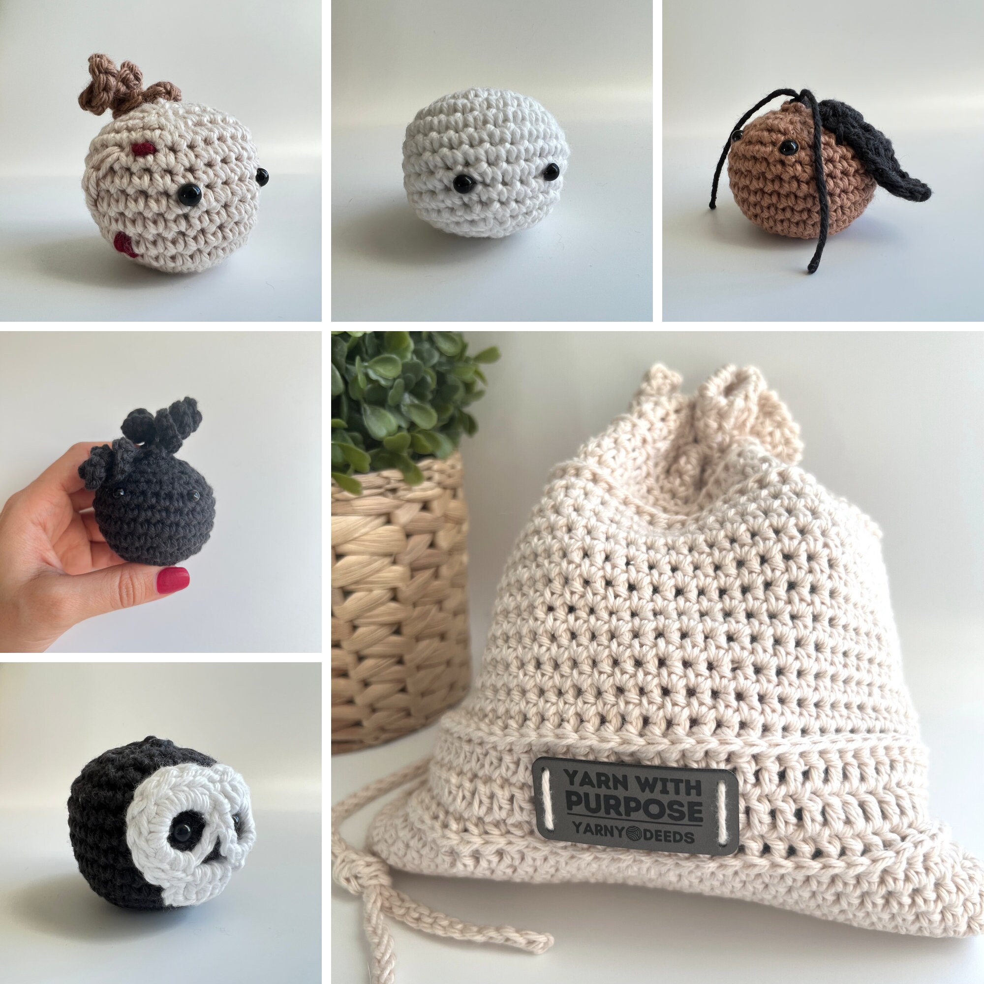 Bag of Plagues Passover Biblical Toys Amigurumi Animals Etsy
