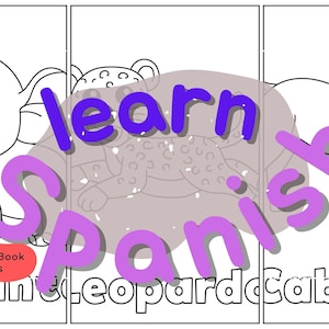 Teach your child Spanish with coloring pages, printable Spanish activities for kids