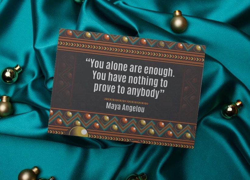 Black Quote Greeting Card Packs, Black History, Women's History, Blank