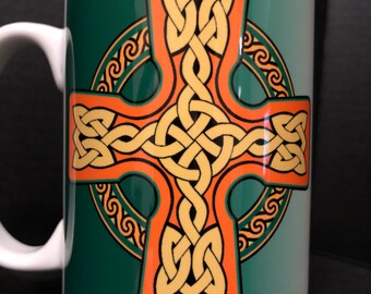 Irish Flag and Celtic Knot
