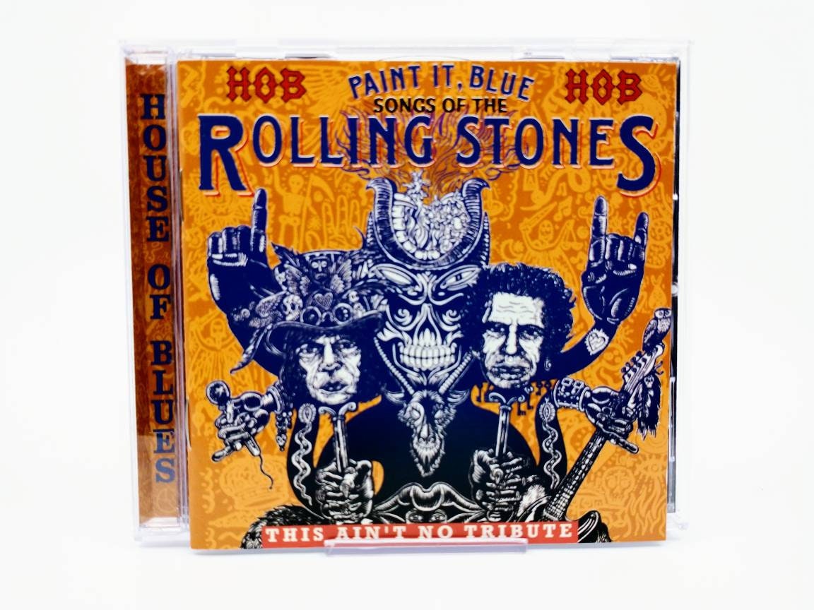 Paint It Blue Songs Of The Rolling Stones 1997 Cd Etsy