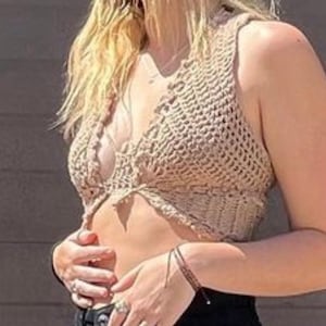 Butterfly Crochet Top - One Size Fits All