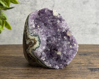 Natural Amethyst Cluster: Spiritual Healing Crystal