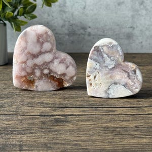 Pink Amethyst Heart Carving – Soothing & Spiritual Healing Crystal