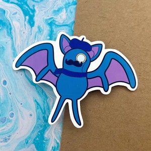 Fancy/ French Zubat Vinyl Sticker/ Laptop Sticker