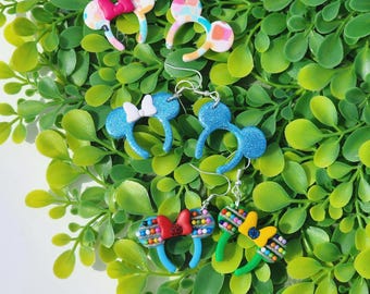 Mouse Ears Earrings, Inside Out memory wall, Core memories, Joy, Anxiety, Sadness