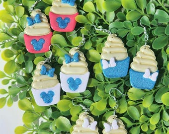 Dole Whip inspired, Disney Inspired, Princess inspired, sweet treat earrings