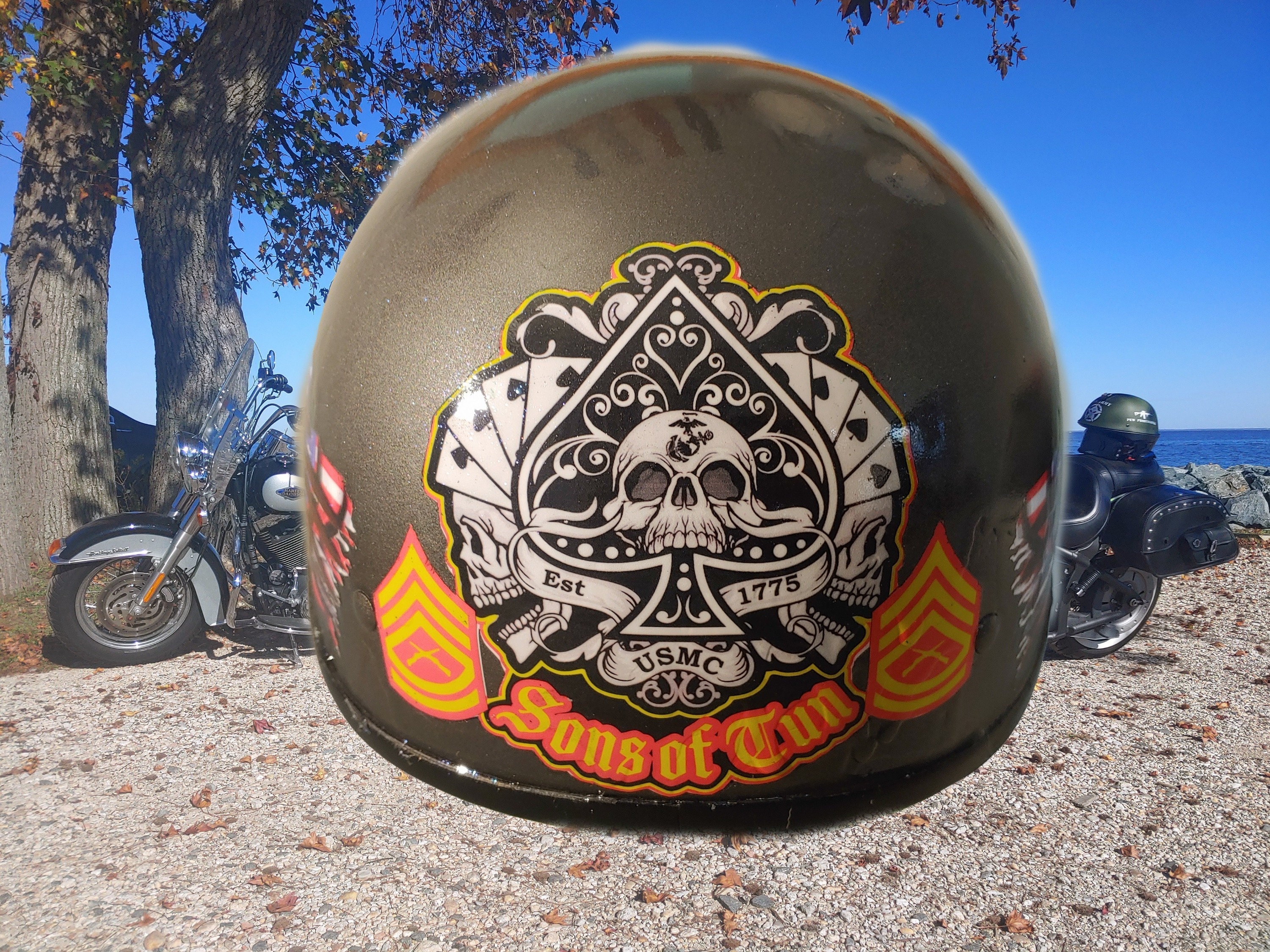 army themed motorcycle helmets ROEG JETT HELMET ARMY GREEN