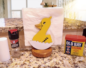 Uncle Mike's Rubber Duck Napkin Holder