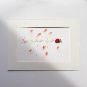Carte "les pieds au frais(e)"