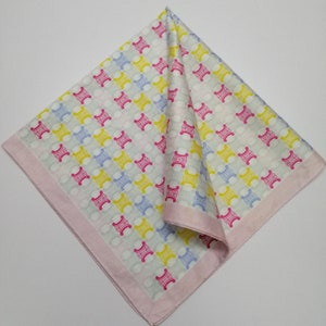 Vintage Celine Handkerchief, Celine Bandana Accessories, Celine Pocket Square, Celine Scarf, Celine Neck Scarf