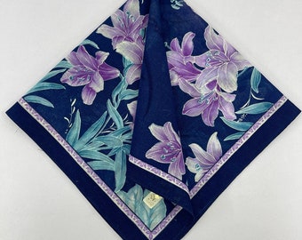 Vintage Japanese Floral Handkerchief, Japan Traditional Culture, Japanese Brand Unique, Japan Floral Art, Japanese Seasons, Collection Art