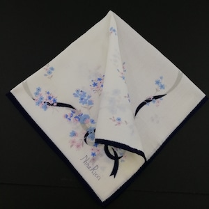 Vintage Nina Ricci Taschentuch, Nina Ricci Bandana Accessoires, Nina Ricci Einstecktuch, Nina Ricci Halstuch, Nina Ricci Babuschka Schal