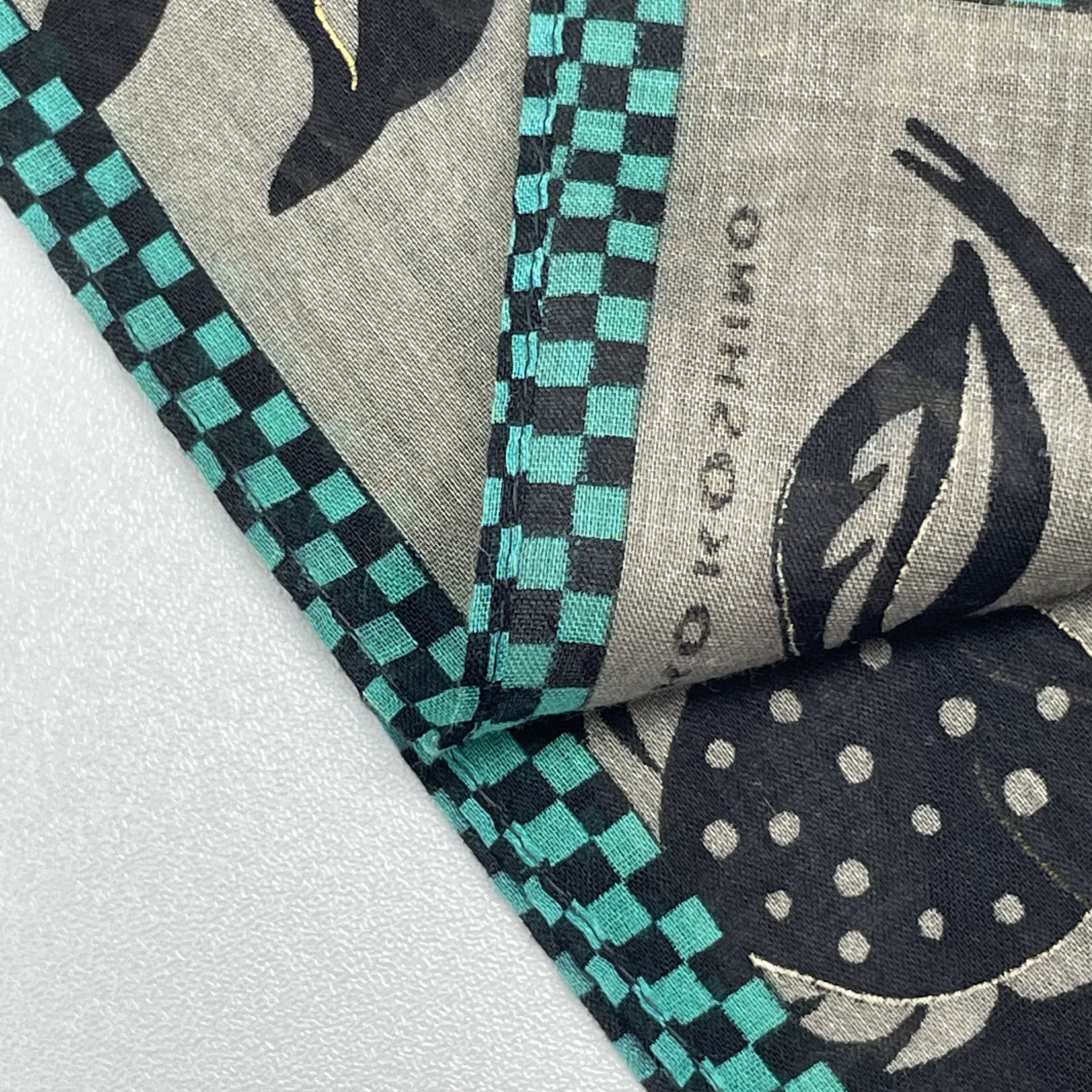 Vintage Junko Koshino Handkerchief, Junko Koshino Bandana
