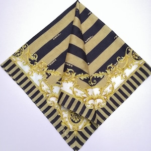 Pañuelo Fendi vintage, Accesorios bandana Fendi, Pañuelo de bolsillo Fendi, Bufanda Fendi, Bufanda de cuello Fendi, Bufanda Fendi Babushka