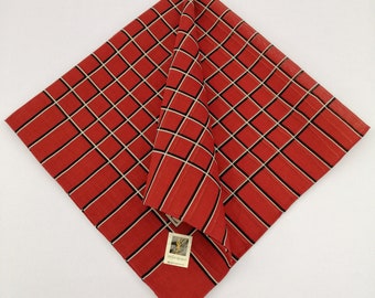 Vintage 90s YSL Handkerchief, Yves Saint Laurent Bandana Accessories, Yves Saint Laurent Pocket Square, Yves Saint Laurent Neck Scarf