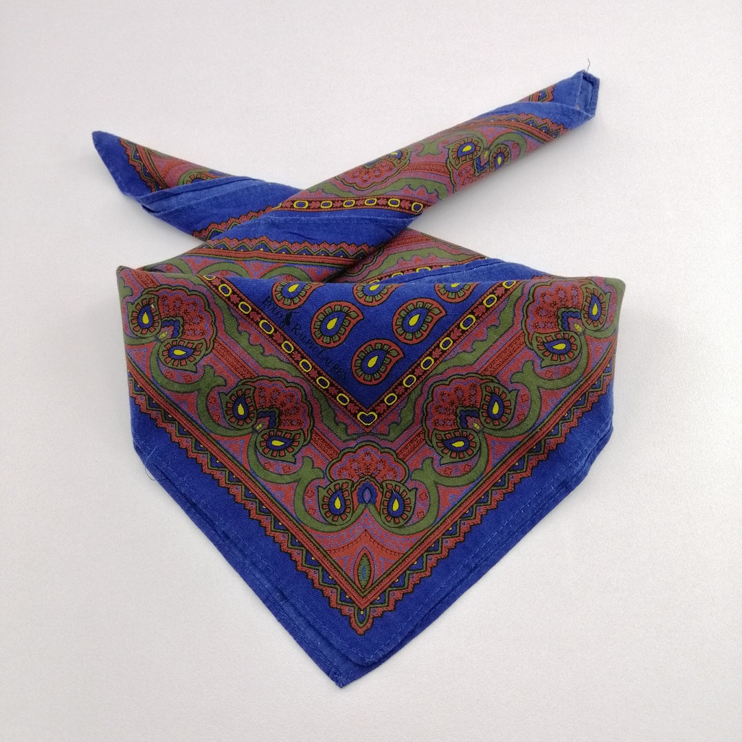Vintage Polo Ralph Lauren Handkerchief Polo Ralph Lauren Etsy