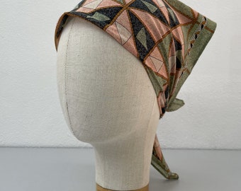 Bandana vintage Kenzo : Pochette de costume à motif floral (18,5 x 18,5 pouces)