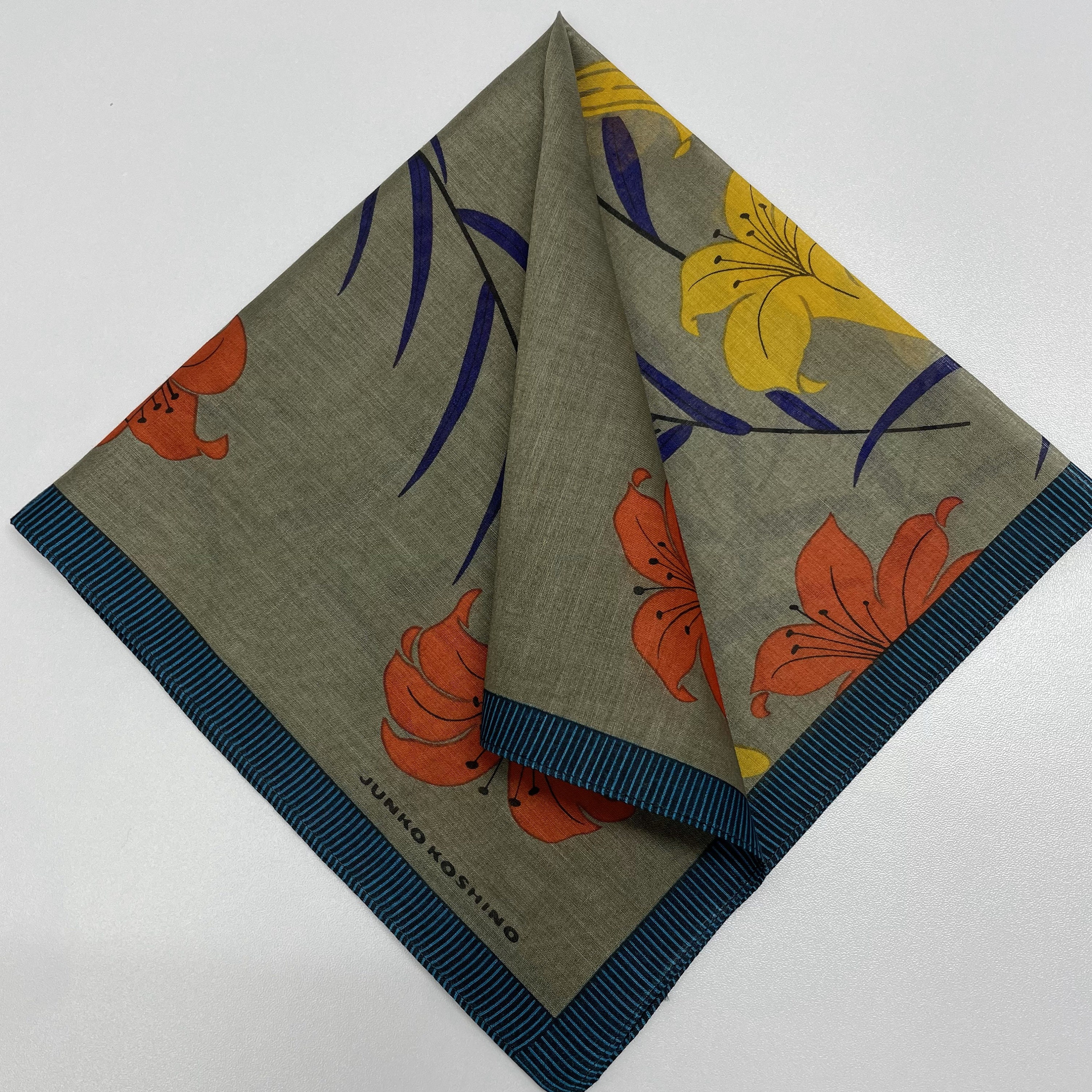 Vintage Junko Koshino Handkerchief, Junko Koshino Bandana