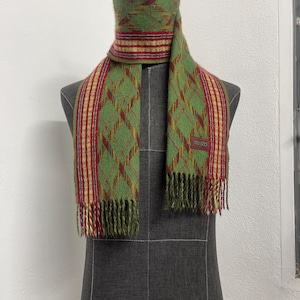 Vintage Dkny Scarf, Dkny Muffler, Dkny Wool, Dkny Accessories