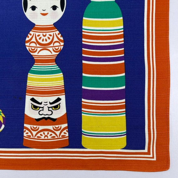 Vintage Japanese Furoshiki Handkerchief, Japanese… - image 5