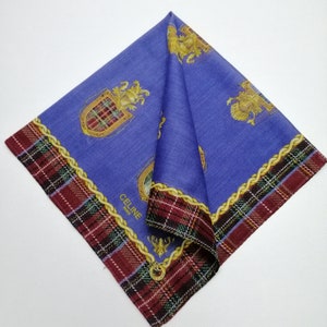 Vintage 90s Celine Handkerchief, Celine Bandana Accessories, Celine Pocket Square, Celine Scarf, Celine Neck Scarf