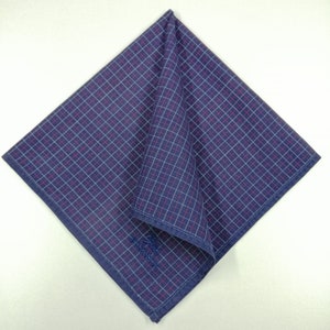 Vintage 90s Burberry Handkerchief, Burberry Bandana Accessories, Burberry Pocket Square, Burberry Scarf, Burberry Neck Scarf