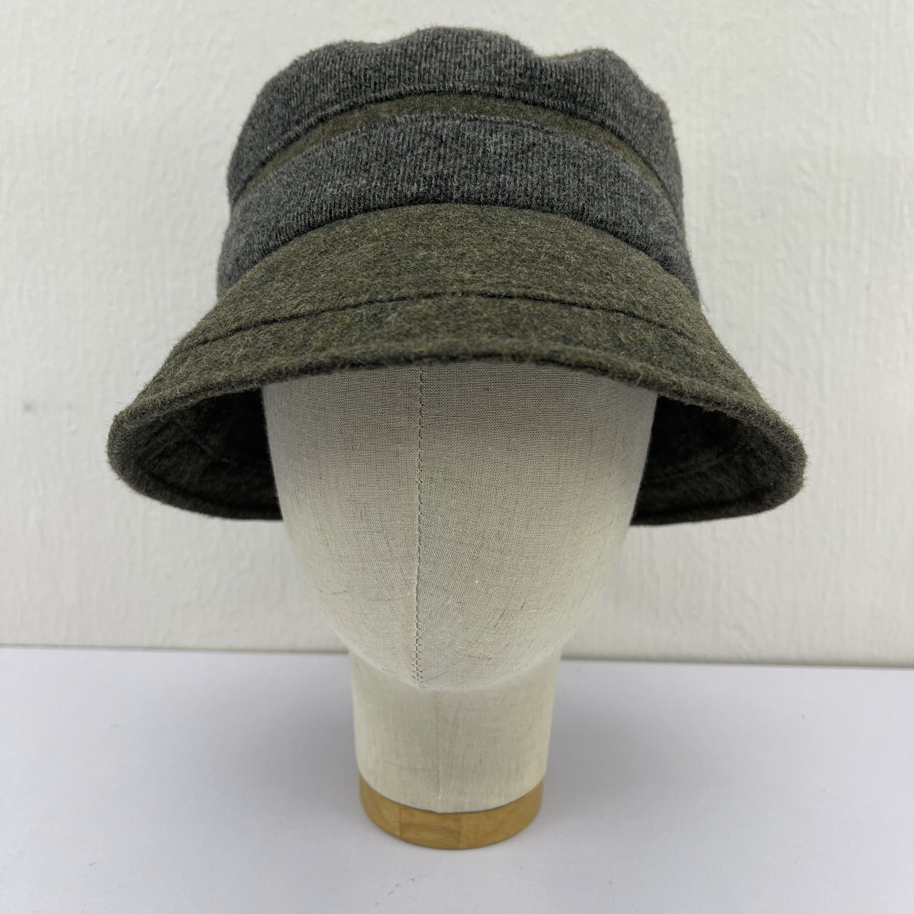 Vintage Courreges Bucket Hats, Nice Design, Formal Hat