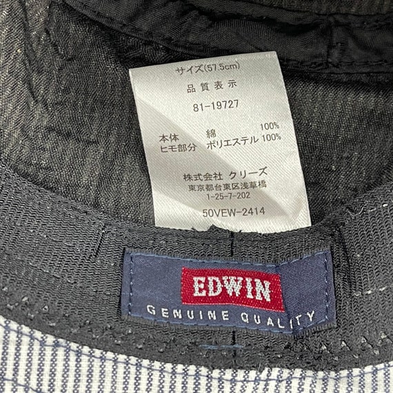 Vintage Edwin Japanese Brand Bucket Hats, Vintage… - image 10