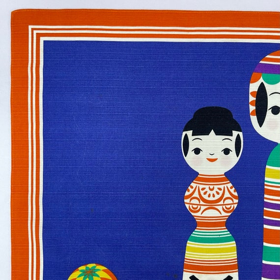 Vintage Japanese Furoshiki Handkerchief, Japanese… - image 3