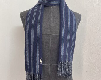 小物 90s Polo Ralph Lauren scarf VINTAGE RARE 90s Polo by Ralph Lauren Hand Knit Scarf - Etsy Canada