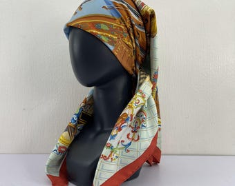Hermes Silk Scarf Carre 90 