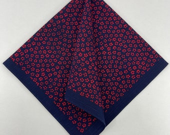 Mouchoir Vintage Art Japonais Floral - Hiroko Koshino - Coton - Femme