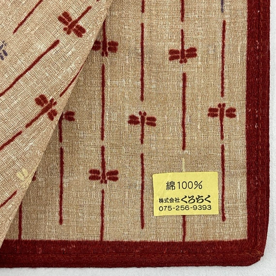 Vintage Japanese Furoshiki Handkerchief, Japanese… - image 6