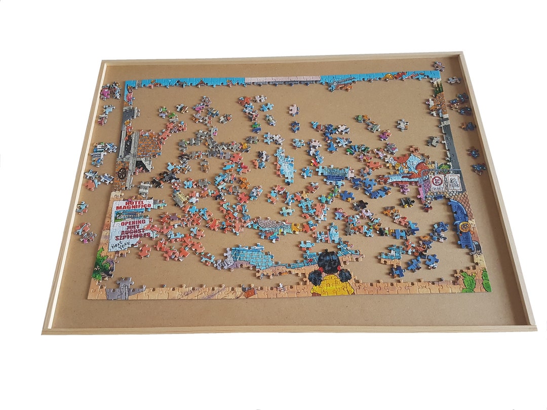 Puzzlebrett Für Puzzles Bis 1000 Teile. Puzzle Board for Jigsaw Puzzles