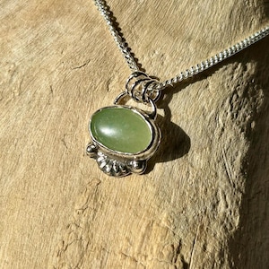 Silber Aventurin Anhänger