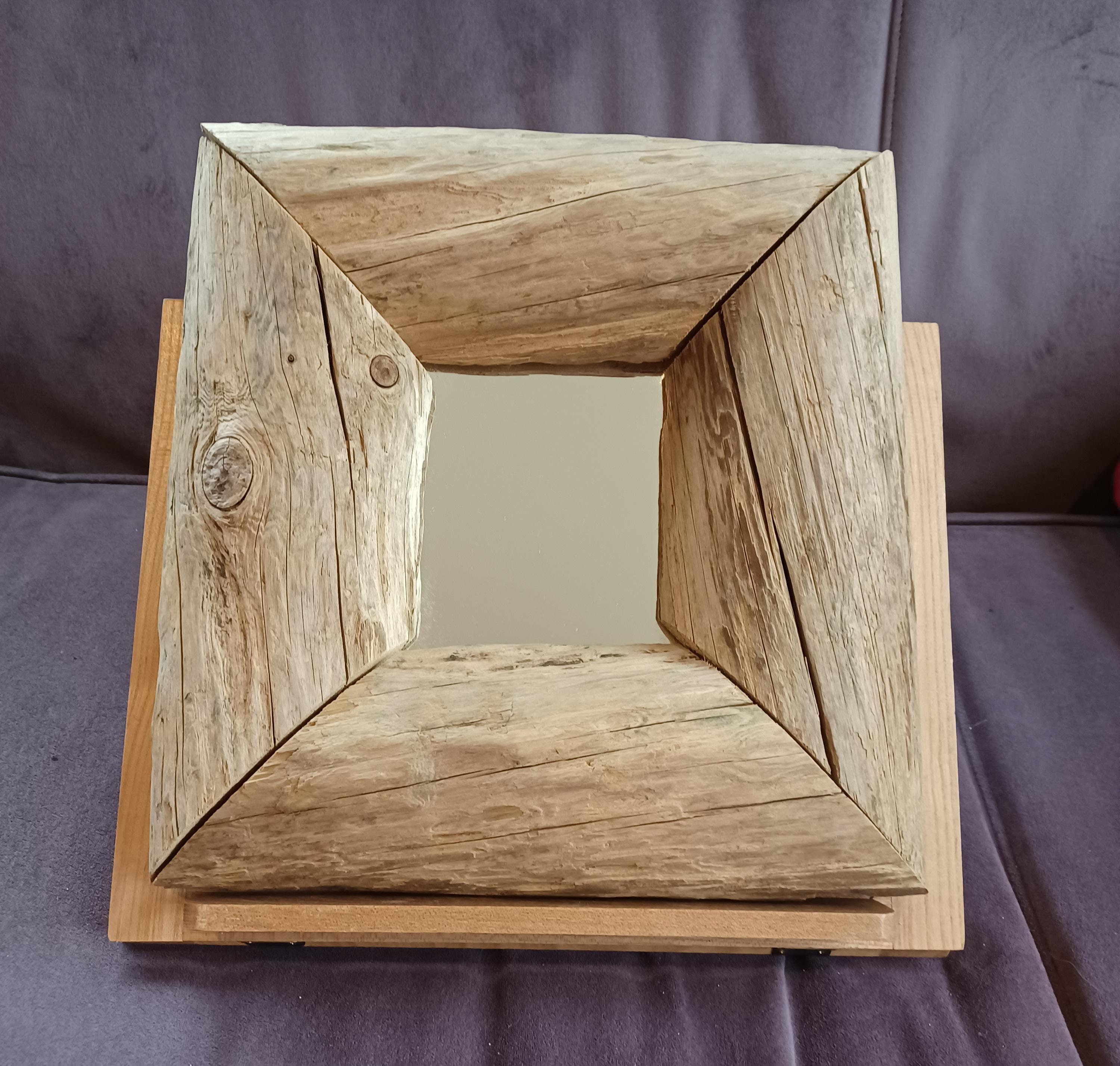 Miroir en Bois Flotté