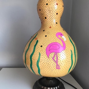 XXL Flamingo Gourd lamp, Big Size Mother’s Day Night Lamp,Home Decoration,Valentine&#39;s Day Gift,Gift for Girl