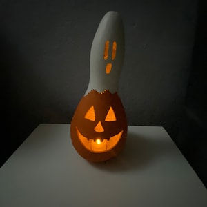 halloween pumpkin light, candle holder battery powered ,candelabra trinket pumpkin, spooky pumpkin lantern,pumpkin lanterns,garden decor