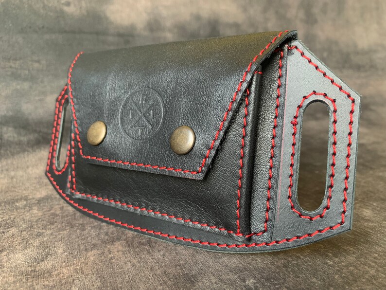 Leather Belt Wallet, Belt Card Holder, Travel Wallet, Waist Wallet