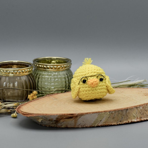 Küken, Amigurumi-Schlüsselanhänger, Chicks Häkeltier