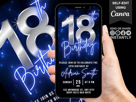 Lot de 30 invitations d'anniversaire pour adultes pour homme ou femme avec enveloppes – Cartes d'invitation pour fête d'anniversaire