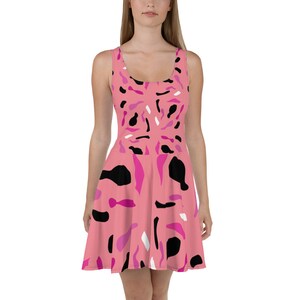 Microbial Skater Dress