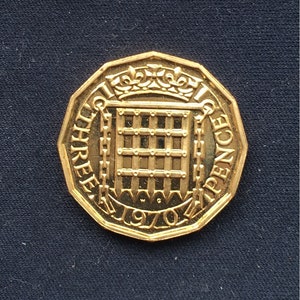 Elizabeth 11 *1970* Tre penny Proof / Monete britanniche