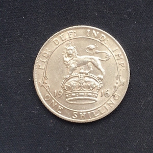 WW1 BU Gem George V *1916* Shilling - British Coins