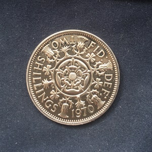 Elizabeth 11 *1970* Proof Two Shillings / British Coins