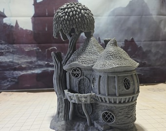 Fairy House 8: Historical Colonial Fantasy Cottage for D&D, Model Railroading, and Wargaming